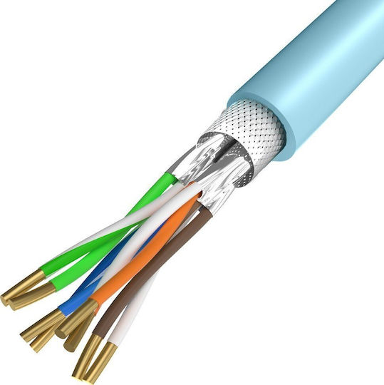 Unitek S/FTP Cat.6a Καλώδιο Δικτύου Ethernet χωρίς ακροδέκτες 305m Γκρι 1τμχ C18121BL