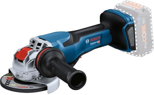 Bosch GWX 18V-15 P Τροχός 125mm Μπαταρίας με Ρύθμιση Στροφών 18V Solo