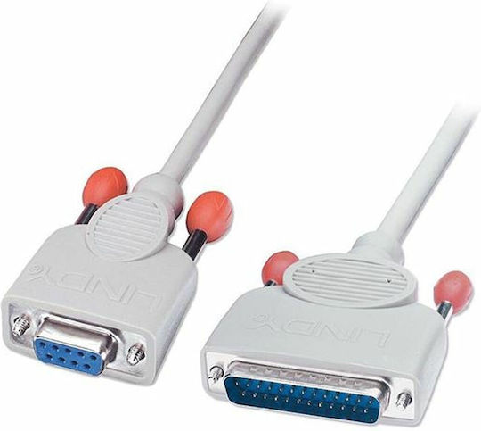 Καλώδιο Lindy Db9/db25 2 M