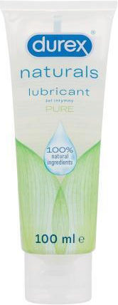 Durex Naturals Pure Lubricant Λιπαντικό Για Sex 100 Ml Unisex