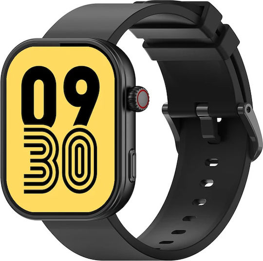 Zeblaze Btalk Plus Smartwatch με Παλμογράφο (Jet Black)