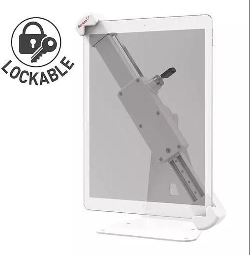 Barkan Βάση Tablet Τοίχου σε Λευκό χρώμα