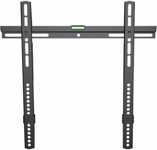 Gembird WM-55F-03 Βάση Τηλεόρασης Τοίχου έως 55" και 40kg Ασημί