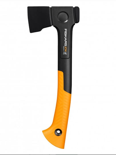 Fiskars X14 Τσεκούρι Τεμαχισμού Μήκους 35.5cm και Βάρους 750gr με λαβή Fiberglass