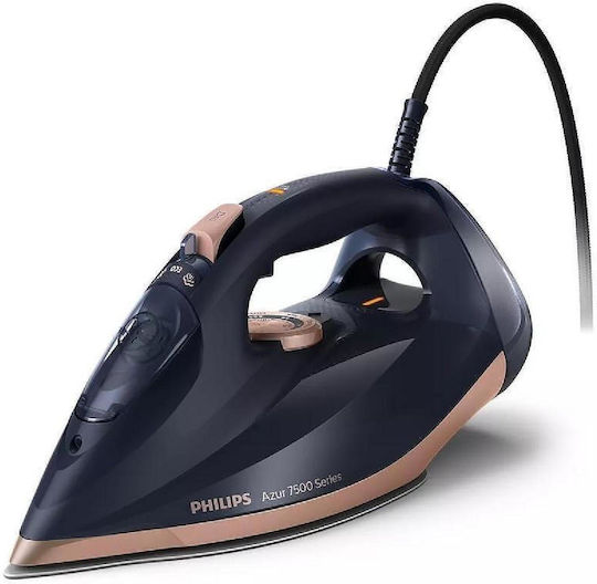 Philips Steamglide DST7510/80 Σίδερο Ατμού 3200W με Κεραμική Πλάκα και Συνεχόμενη Παροχή Ατμού 55gr/min