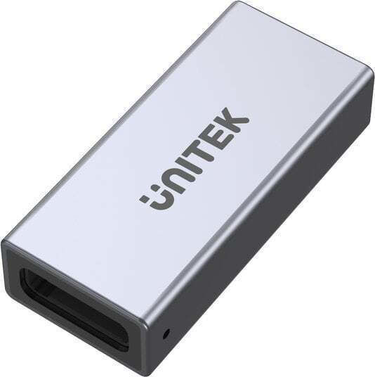 Unitek Μετατροπέας USB-C / USB-A male σε USB-C / USB-A female Ασημί 1τμχ A1036GY