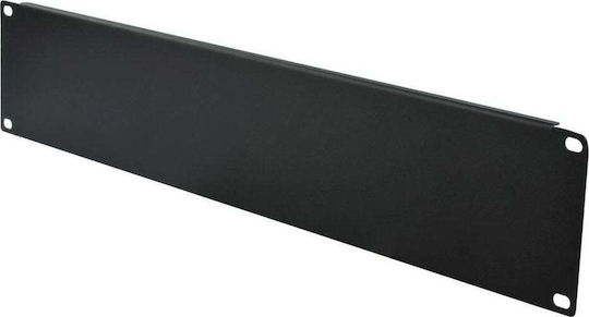 Techly 2u Cover Panel 19-inch Black Rack Cabinets I-case Blank-2-bk