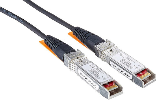 Cisco Καλώδιο Οπτικής Ίνας SFP+ 3m Πορτοκαλί 1τμχ SFP-H10GB-CU3M