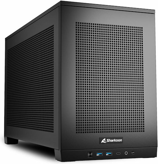 Sharkoon REBEL C20 Gaming Mini Tower Κουτί Υπολογιστή Μαύρο