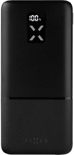 Fixed Zen Power Bank 20000mAh 20W με 2 Θύρες USB-A Power Delivery Μαύρο