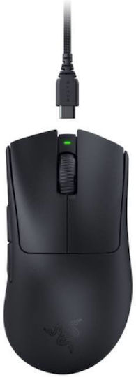 Razer DeathAdder V3 Pro + Hyperpolling Wireless Dongle Ασύρματο Gaming Ποντίκι Μαύρο