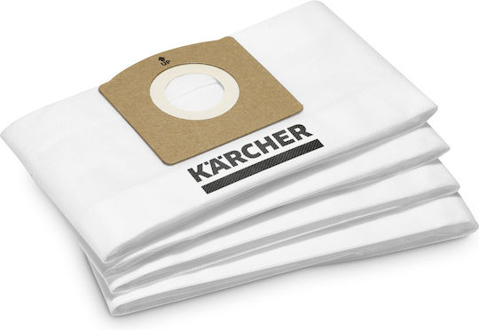 Karcher 2.863-325.0 Σακούλες Σκούπας 4τμχ Συμβατή με Σκούπα Karcher