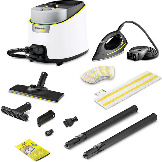 Karcher SC 4 Deluxe Iron 1.513-462.0 Ατμοκαθαριστής Πίεσης 4bar με Ρόδες και Κοντάρι