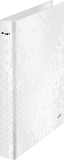Leitz Ντοσιέ με 4 Κρίκους για Χαρτί A4 Λευκό 42420001
