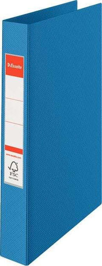 Esselte Ντοσιέ με 4 Κρίκους Φυσαρμόνικα για Χαρτί A4 Μπλε 10K012C