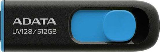 Adata Uv128 512GB USB 2.0 Stick Μπλε