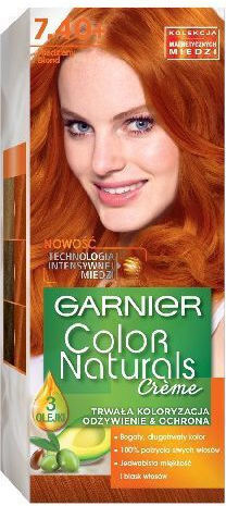 Garnier Color Naturals Βαφή Μαλλιών 7.40 Copper Blonde 110ml