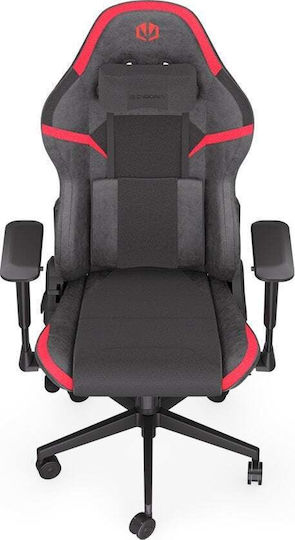 Endorfy Scrim RD Υφασμάτινη Καρέκλα Gaming με Ρυθμιζόμενα Μπράτσα Κόκκινη