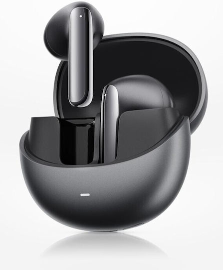 QCY AilyBuds Pro HT10 Bluetooth Handsfree Ακουστικά με Αντοχή στον Ιδρώτα και Θήκη Φόρτισης Μαύρα