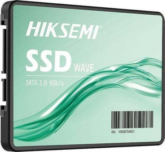 Hiksemi Wave S SSD 512GB 2.5'' SATA III HS-SSD-WAVE(S)(STD)/512G/SATA/WW