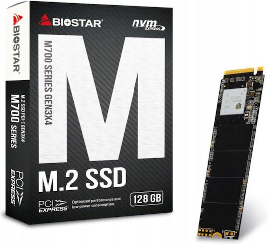 Biostar M700 SSD 128GB M.2 NVMe PCI Express 3.0