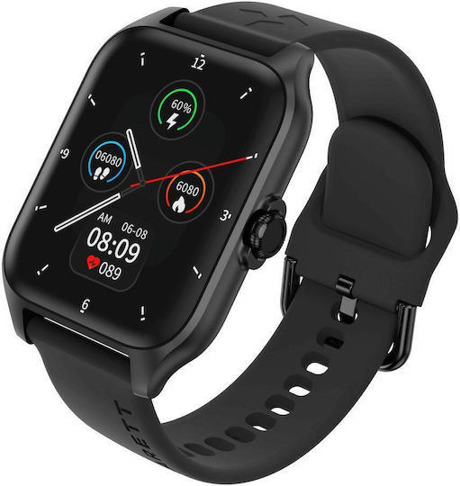 Garett Activity 2 Smartwatch με Παλμογράφο (Μαύρο)