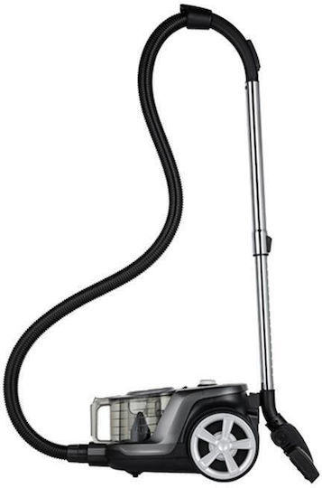 Tesla AeroStar Ηλεκτρική Σκούπα 900W με Κάδο 3lt Γκρι