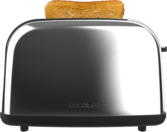 Cecotec Toastin Time 850 04810 Φρυγανιέρα 2 Θέσεων 850W Inox