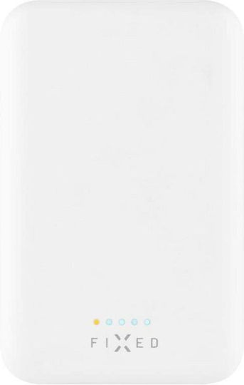 Fixed MagZen MagSafe Power Bank 6000mAh 7.5W Λευκό