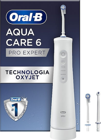 Oral-B Aqua care 6 Pro Expert Water Flosser Λευκό