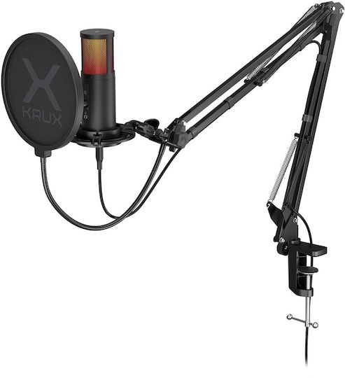 Krux Edis 3000 Σετ Μικρόφωνο Shock Mounted για Studio
