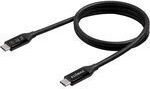 Edimax Usb4 USB 2.0 Cable USB-C male - USB-C 240W Μαύρο 2m