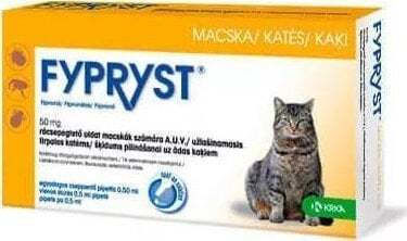 Krka Flea Tick Drops Cats Fypryst Spray Σκύλου & Γάτας VAT018102
