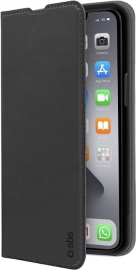 SBS Lite Wallet Δερματίνης Μαύρο (iPhone 13) BKLITEIP1361K