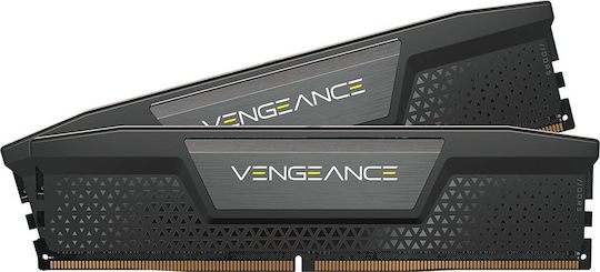 Corsair Vengeance XMP DDR5 96GB RAM με 2x48GB Modules και Ταχύτητα 6000 για Desktop CMK96GX5M2B6000C30