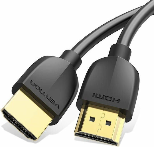Vention HDMI 2.0 Cable HDMI male - HDMI male 1.5m Μαύρο 056379
