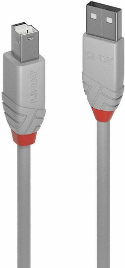 Lindy USB 2.0 Cable USB-A male - USB-B male 1m (36682)