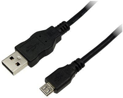 LogiLink USB 2.0 Cable USB-A male - micro USB-B male 1m (CU0058)
