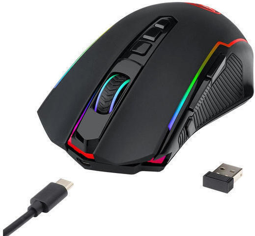 Redragon Ranger M910-KS Dual mode Ασύρματο RGB Gaming Ποντίκι 4000 DPI Μαύρο