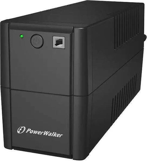 Power Walker VI 850 SE Mini UPS Line-Interactive 850VA 480W με 2 Schuko Πρίζες