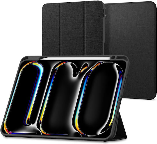 Spigen Urban Fit Flip Cover Πλαστικό Μαύρο (iPad Pro 2024 11") ACS07020