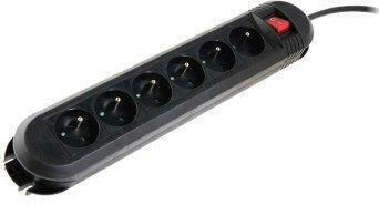 HAMA Πολύπριζο 6 Θέσεων με USB-A και Καλώδιο 1.5m P2223755