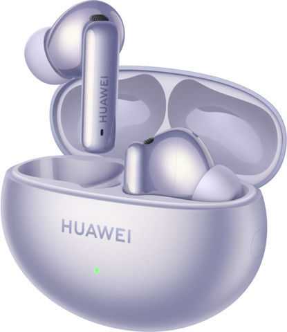 Huawei FreeBuds 6i Bluetooth Handsfree Ακουστικά με Αντοχή στον Ιδρώτα και Θήκη Φόρτισης Μωβ