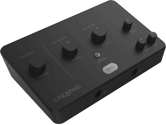 Creative Live! Audio A3 70SB189000000 Εξωτερική Επαγγελματική Κάρτα Ήχου με Σύνδεση USB