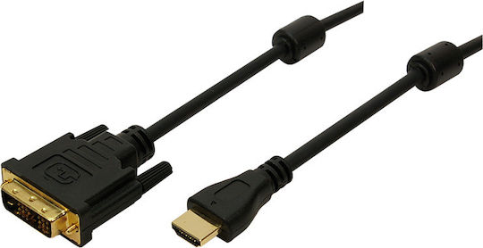 LogiLink HDmi male - DVI-D female , 5m (CH0015)