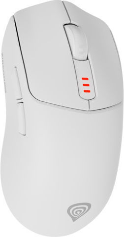 Genesis Zircon 500 Ασύρματο Gaming Ποντίκι 10000 DPI Λευκό