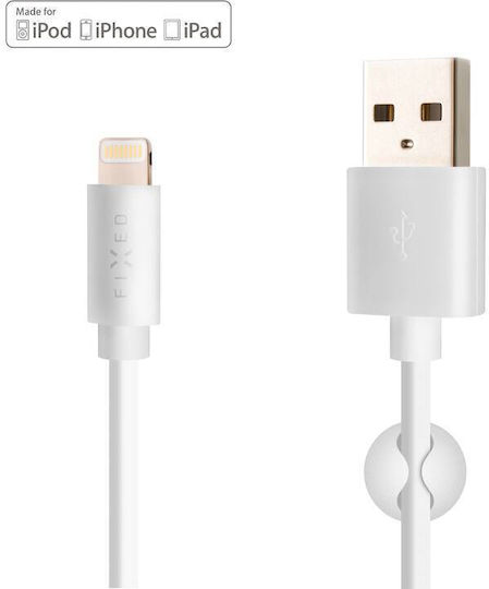 Fixed USB-A to Lightning Cable 20W Λευκό 2m FIXD-UL2M-WH