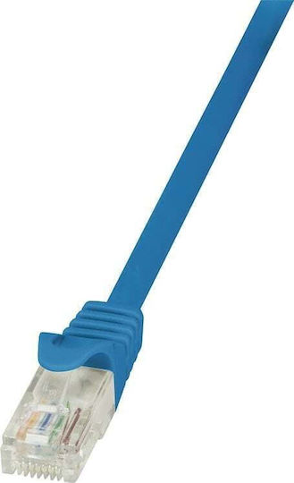 LogiLink U/UTP Cat.6 Καλώδιο Δικτύου Ethernet 1.5m Μπλε 1τμχ CP2046U