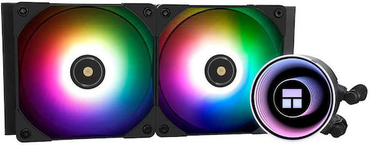 Thermalright Frozen Notte 240 (v2) Υδρόψυξη Επεξεργαστή Διπλού Ανεμιστήρα 120mm για Socket AM4/AM5/1700/1200/115x με ARGB Φωτισμό