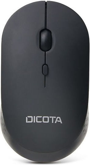 Dicota Silent V2 Ασύρματο Ποντίκι Μαύρο